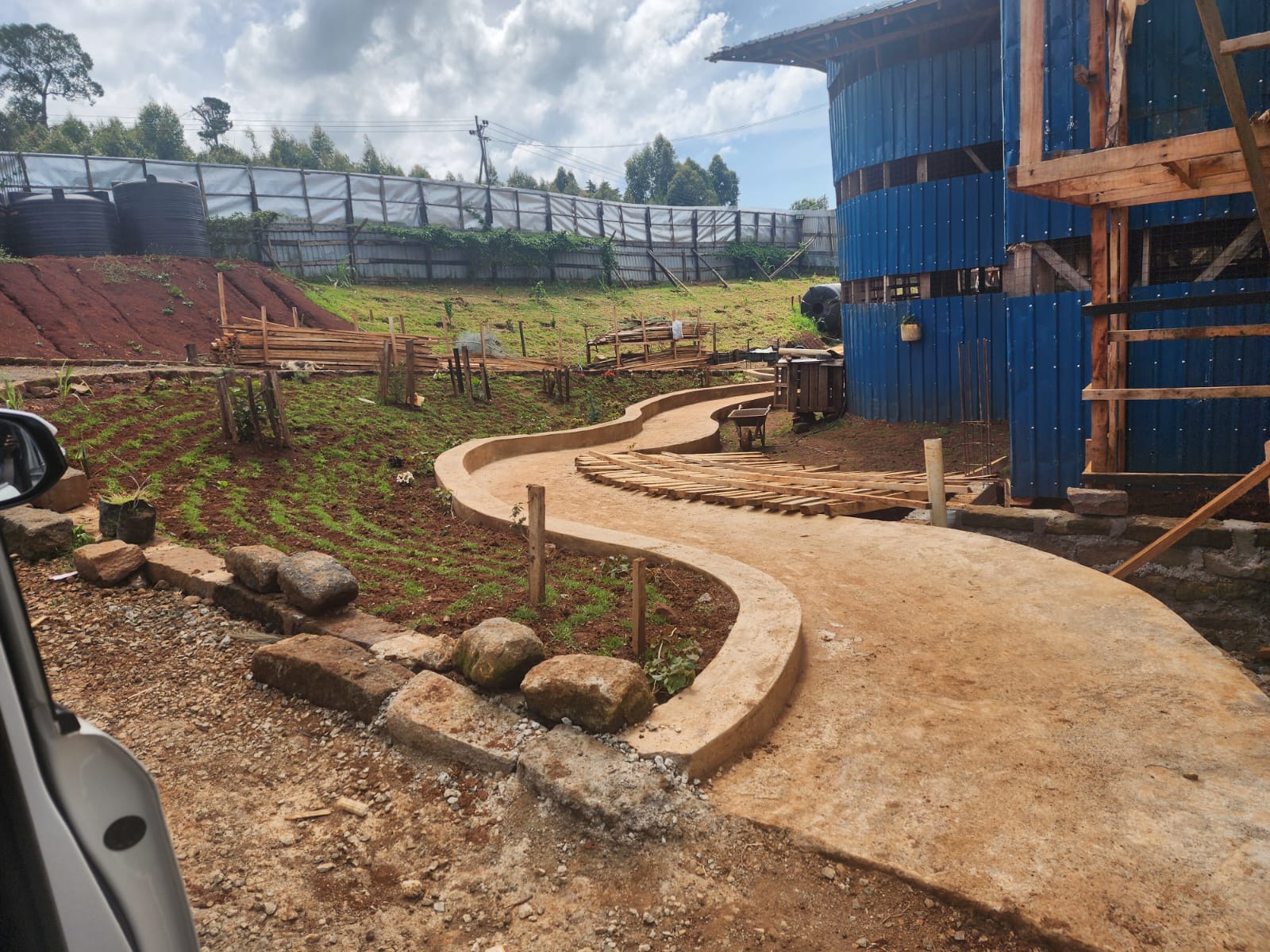 Ongoing residential building works managed by Mayboke Construction