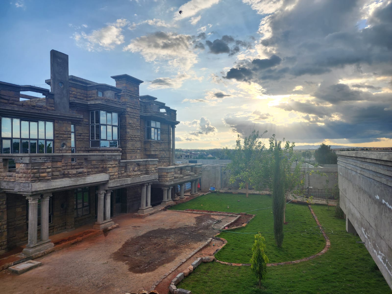 Completed exterior view of a Mayboke construction project
