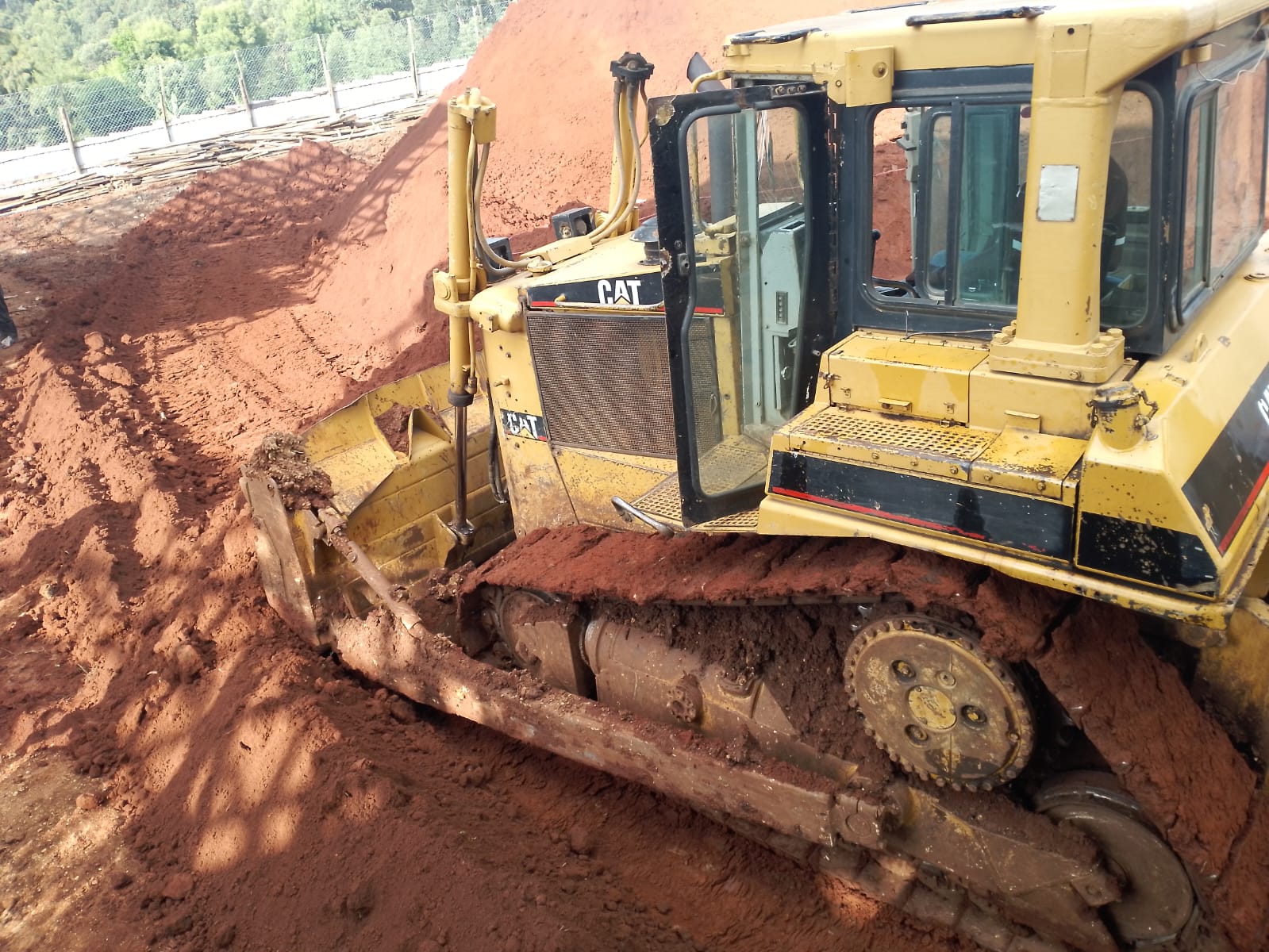 Heavy machinery at work on a Mayboke construction site in Kenya