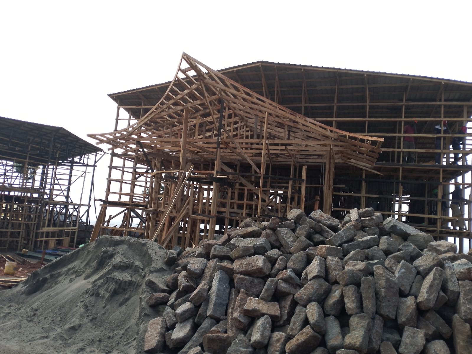 Structural construction phase handled by Mayboke Construction
